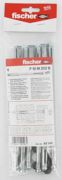 Fischer - F10M202B - Fensterrahmenstopfen Mit Kappe