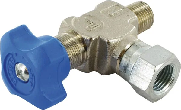 Fluidpress - EM18090 - Manometer-Absperrventil 90 °