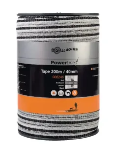 Gallagher - 006246GAL - Powerline-Band 40 Mm 200 M Weiss