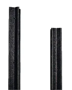 Gallagher - 009534GAL - Zaunpfahl Kunststoff 185cm X Durchmesser 70mm Schwarz Gallagher