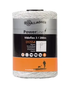 Gallagher - 010554GAL - Vidoflex 3 200m, Weiß