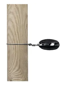 Gallagher - 011025GAL - Isolator Schwarz 5 Stück