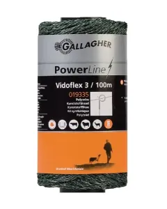 Gallagher - 019335GAL - Vidoflex 3, 100m Grün