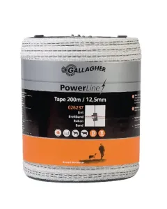 Gallagher - 026237GAL - Powerline Zaunband 12,5mm 200m