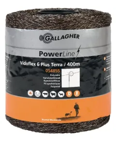 Gallagher - 054855GAL - Vidoflex 6 Terra 400 m
