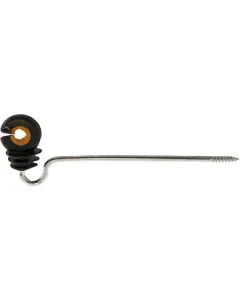 Gallagher - 057801GAL - Versatz-Isolator Schwarz 10 Stück Gallagher