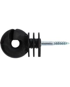 Gallagher - 060894GAL - Ringisolator Schwarz 75 Stück Gallagher