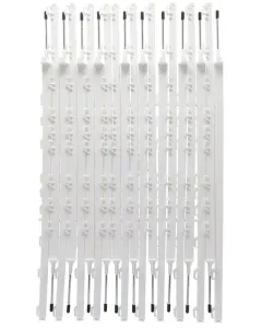 Gallagher - 069330GAL - Duopack Vario-Pfosten (2x10) Weiss