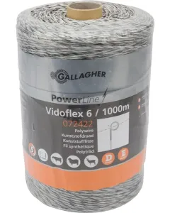 Gallagher - 072422GAL - Vidoflex 6 Powerline (weiss, 1000m)