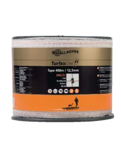 Gallagher - 086231GAL - Turboline Zaunband, 12,5mm 400 m