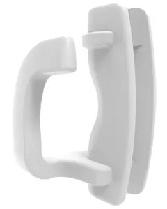 Gallagher - 086276GAL - Mehrdraht-Pfostenisolator Weiss (20x)