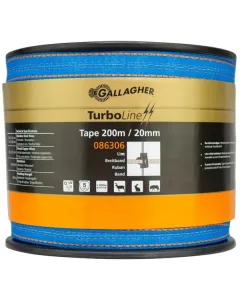 Gallagher - 086306GAL - Turboline Band 20mm Blau 200m