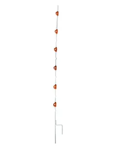 Gallagher - 642833GAL - Mehrdraht-Pfosten Weiß 1,50m (10x)
