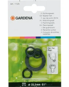 Gardena - GA1124 - Dichtungssatz 3x O-Ring, 1x Ring 3/4"