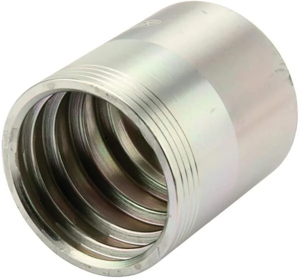Gates - 20GS1F4 - Crimphuelse Diameter 61,5x67,8mm DN32 weiss verzinkt passiviert