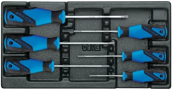 Gedore - 1500ES2163BTX - Modul-Schraubendrehersatz Torx® 6x