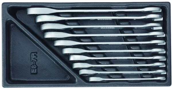 Gedore - 1500ES7R - Schluessel Mit Ringratsche 10-Teilig