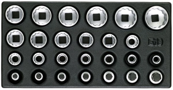 Gedore - 1500ESD19 - Modul Steckschluesselsatz 1/2" 26-Tlg