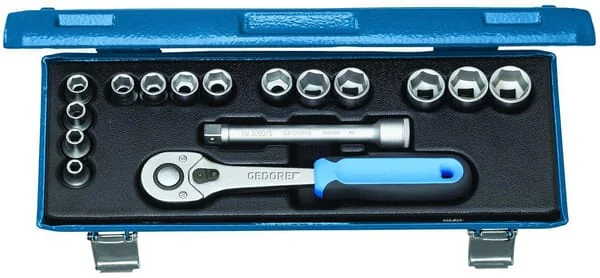 Gedore - DP30JMU10 - Steckschluesselsatz 3/8" 16-Tlg, Steckschluesselsatz