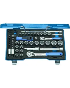 Gedore - DPD30TX20U20 - Steckschluesselsatz 50-Teilig, Verstellbare Aufnahme, Nockenwelle