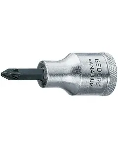 Gedore - DPIKS19PZD2 - Kreuzschlitz-Nuss 1/2" PZ Nr.2, Steckschlueseelement