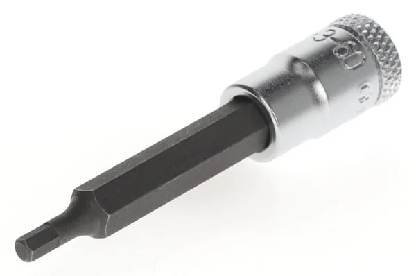 Gedore - DPIN20L360 - IN 20 L Innensechskant-Steckschluessel 1/4" lang 3 mm
