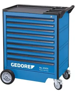 Gedore - GW20050810 - Werkzeugwagen, 9 Schubladen