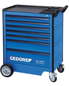 Gedore - GW2005TS308 - Werkzeugwagen + Werkzeuge, 308-teilig