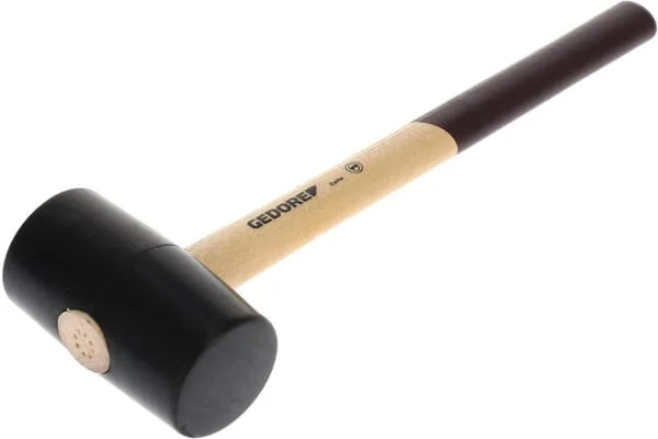 Gedore - HA226E2 - Gummihammer 65mm, Gummihammer, Kunststoffhammer