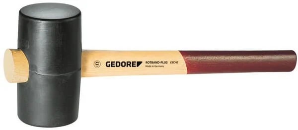 Gedore - HA227E3 - Weichgummihammer 75mm, Gummihammer, Kunststoffhammer