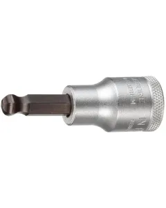 Gedore - IN19K12GED - Schraubendreher-Bit-Stecknuss 1/2" Kugelkopf-Innensechskant 12 mm