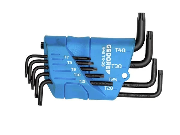 Gedore - SLH43TX09 - Torx® Inbusschluessel-Satz 9-Tlg