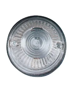 Geka - PL86 - Runde Markierungsleuchte, 12V, Weiss, Aufschraubbar, Geka