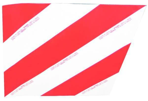 Geka - RF423423 - Markierungsband Aufkleber Fahrzeug-Gefahrenmarkierung 423x423MM Geka