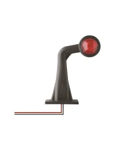 Geka - SPL20 - Begrenzungsleuchte 5W, Rund, 12/24V, Rot/Weiss, Aufschraubbar, Diameter 60mm