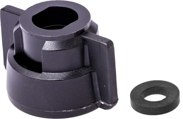 GEOline - 8253071P025 - Düsenkappe, Bajonett, SW11, Schwarz, mit Dichtung, GEOline