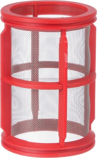 GEOline - K00100042 - Filtereinsatz 32 Mesh Rot Mit O-Ringen