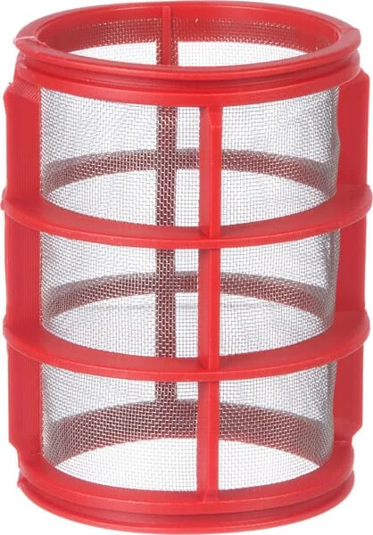 GEOline - K00101033 - Filtereinsatz 32 Mesh Rot Mit O-Ringen