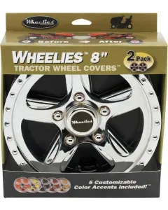 Good Vibrations - 2990GV180 - Good Vibrations Wheelies 10" Traktor-Radabdeckung