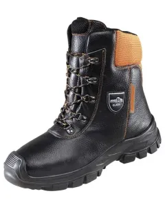 Gopart - 1966110048GP - Forst-Sicherheitsschuhe, Groesse 48/UK 12,5, Schwarz-Orange