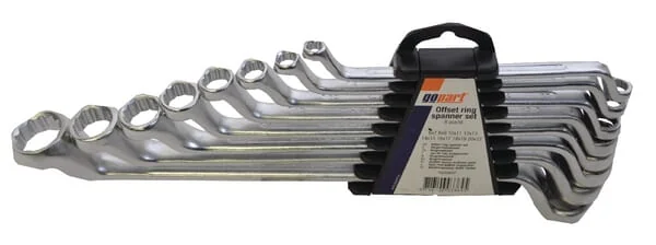 Gopart - 88308GP - Doppelmaulringschlüssel-Satz 8-teilig 6-22cm