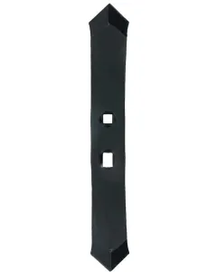 Gopart - CP1371GP - Kultivatorspitze 340x50x10mm, Umkehrbar, Gebogen, 2 Loecher, Geeignet Fuer Blench