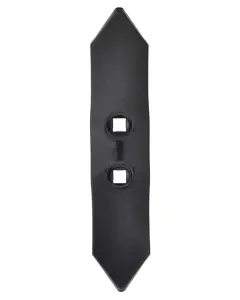 Gopart - CP287GP - Kultivatorspitze 235x50x7mm, Umkehrbar, Gebogen, 2 Loecher