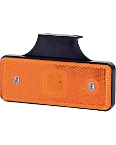 Gopart - LA35052 - Markierungsleuchte LED, 0.4/0.7W, Rechteckig, 12/24V, Orange, 112x45x17mm, 3 LEDS
