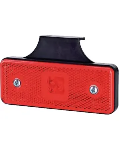 Gopart - LA35054 - Markierungsleuchte LED, 0.4/0.7W, Rechteckig, 12/24V, Rot, 112x45x17mm, 3 LEDS