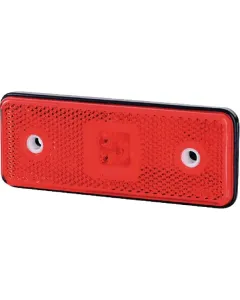 Gopart - LA35055 - Markierungsleuchte LED, 0.4/0.7W, Rechteckig, 12/24V, Rot, 112x45x11mm, 3 LEDS