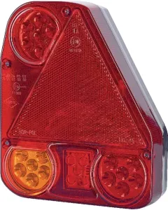 Gopart - LA45003 - Heckleuchte LED, Rechteckig, 12/24V, Rot/Orange, 206x55x174mm – Rechts