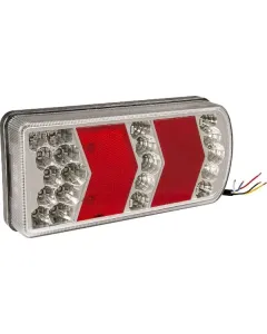 Gopart - LA45018L - Heckleuchte LED, Rechteckig, 12-24V, 228x106x40mm – Links