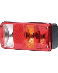 Gopart - LA45040 - Multifunktions-Rückleuchte Rechteckig, 12/24V, 229.5x110x79mm, 5-Polig – Rechts