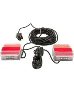 Gopart - LA65014 - LED-Leuchten-Set Magnetisch 12m Kabel – Hinten